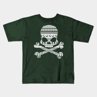 Christmas Skull Kids T-Shirt